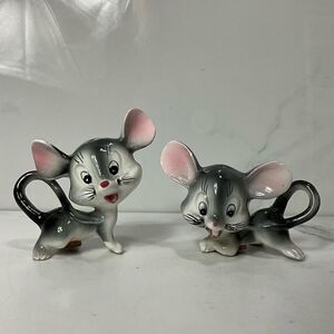 VINTAGE 50’s ARTMARK Mouse Salt and Pepper Shakers
